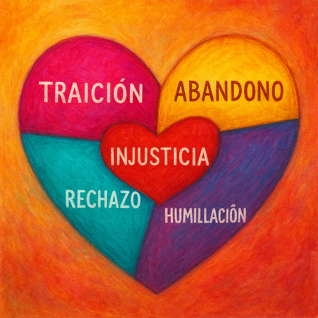 Las 5 Heridas del Alma y el camino de sanación